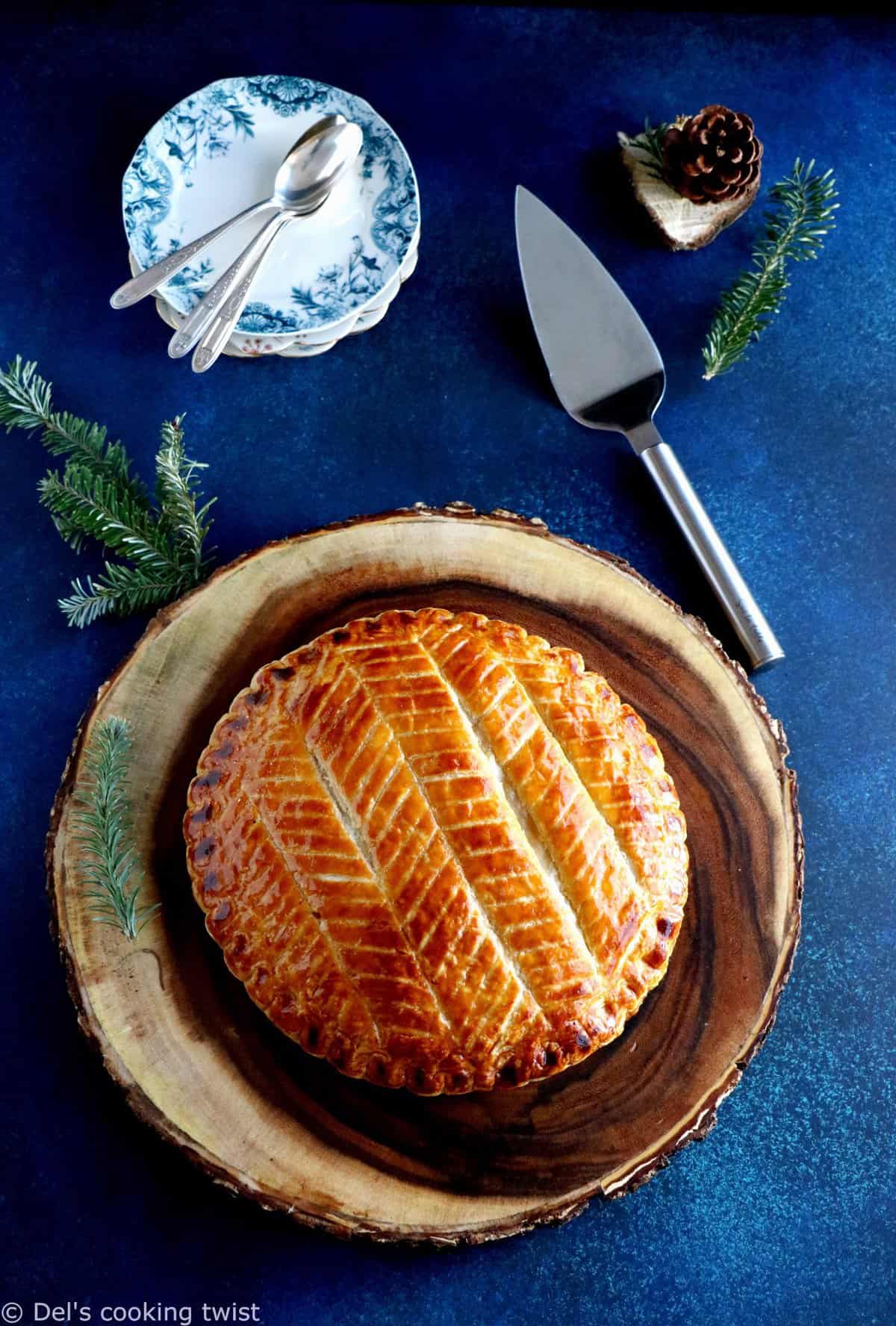 Galette des rois et boisson chaude Galette des rois et boisson chaude