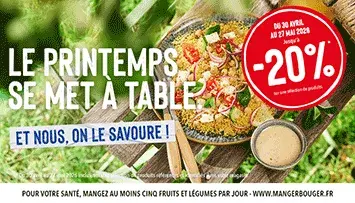 Le printemps se met à table !